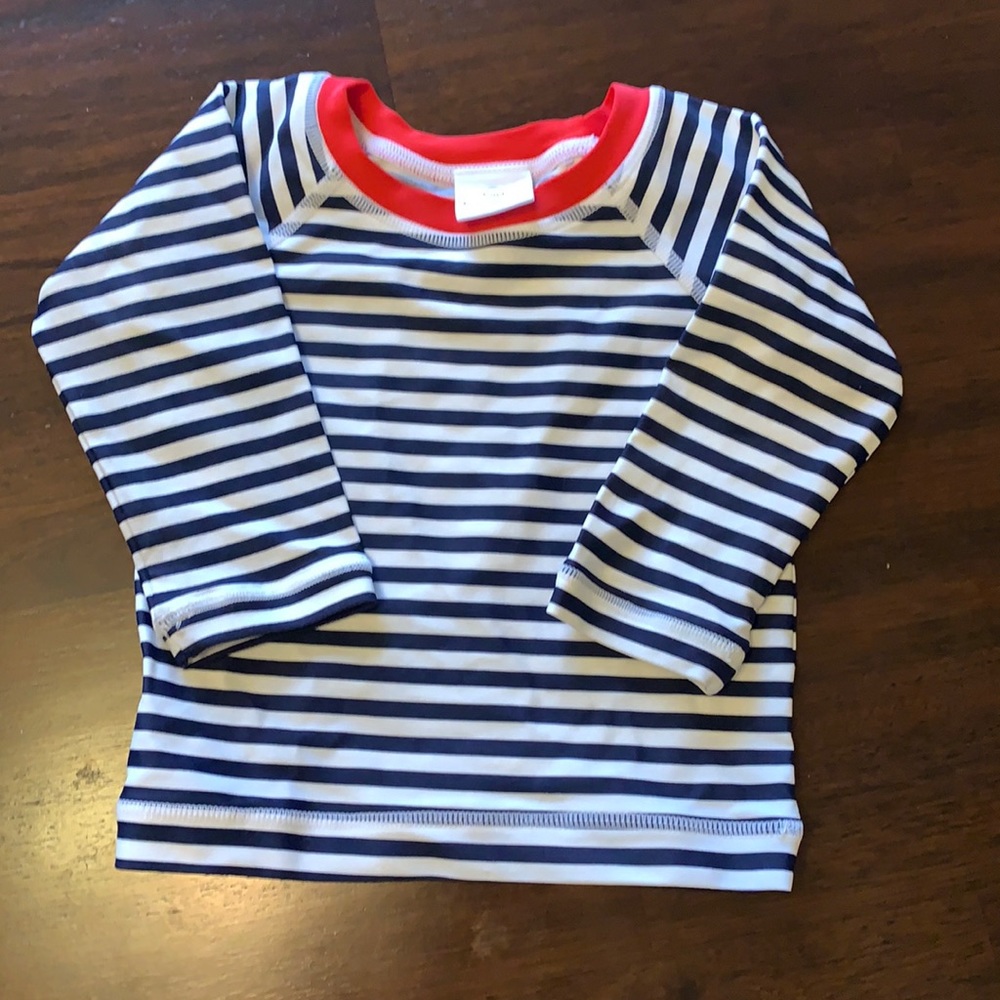 Hanna Andersson Long sleeve toddler Swim shirt